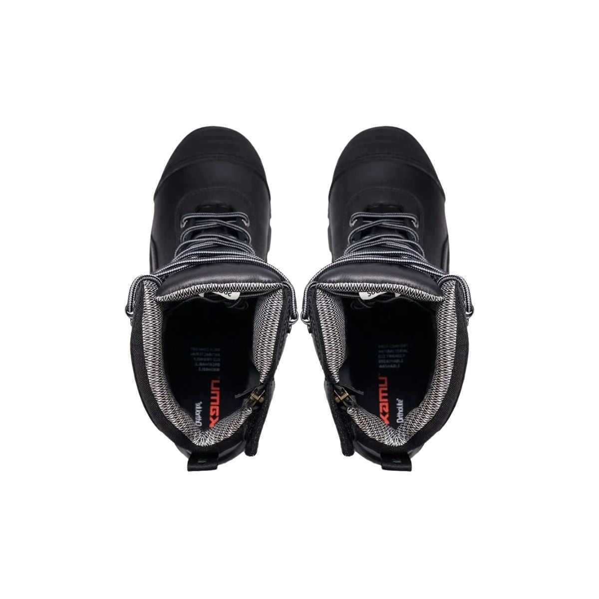 KAMU Stanley boot zip detail