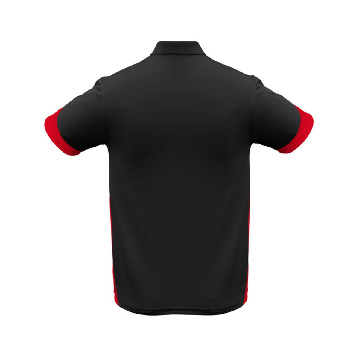 Men's Talon Short Sleeve Polo P401MS black orange back