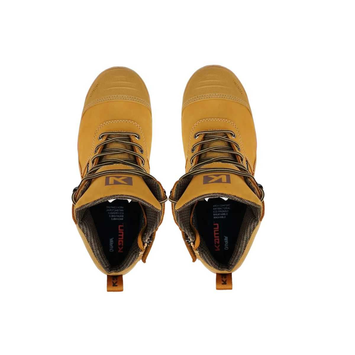 KAMU Spencer boot zip detail