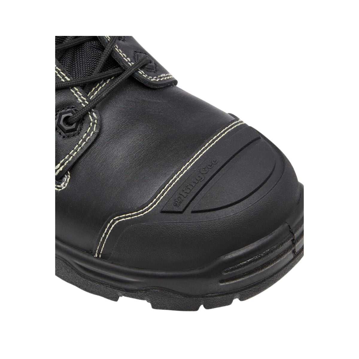 KingGee ONYX boot black toe cap detail
