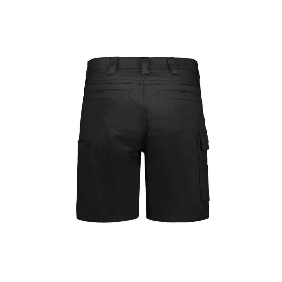 Syzmik women's cargo shorts stitching detail