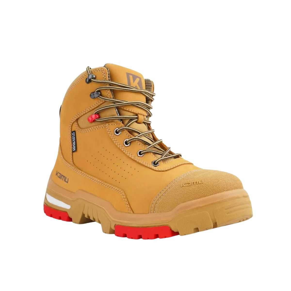 KAMU Stanley boot worn by user