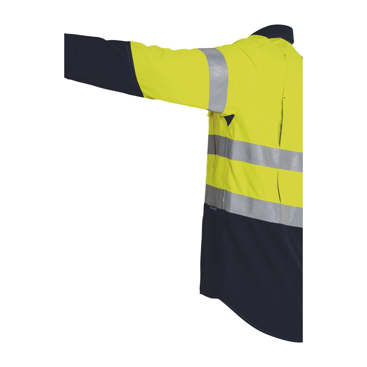 Bisley Tencate Tecasafe® Plus 700 Taped Hi Vis FR Vented Shirt BS8082T