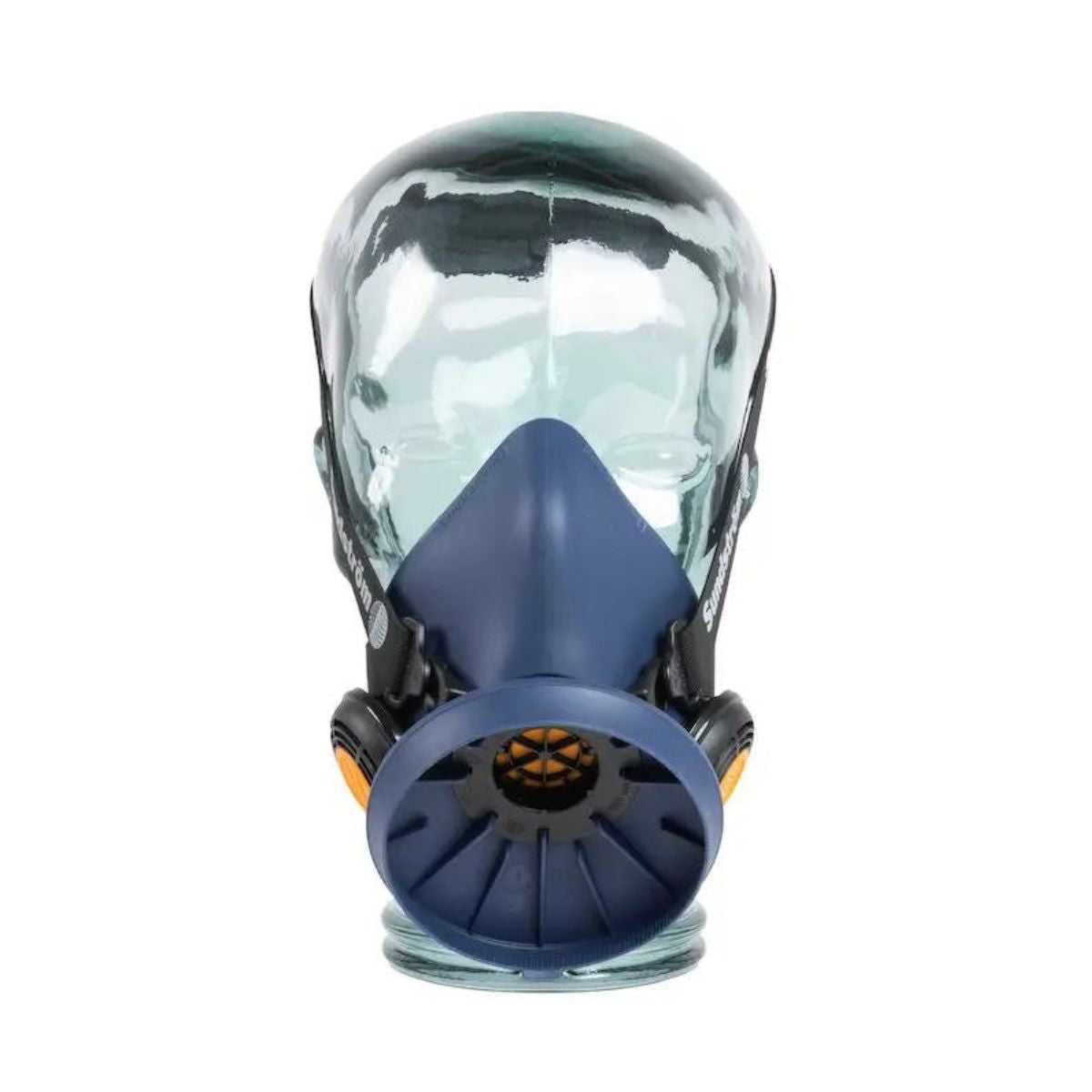 Sundström AS100 Half Face Respirator front view dark