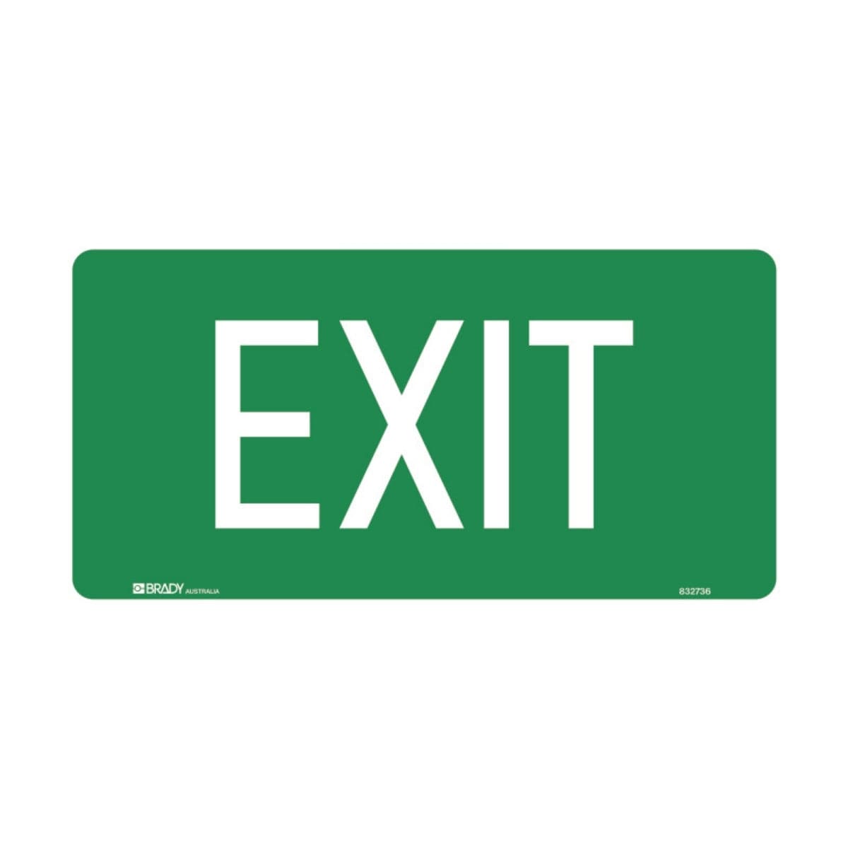 Green Exit Sign for Safety