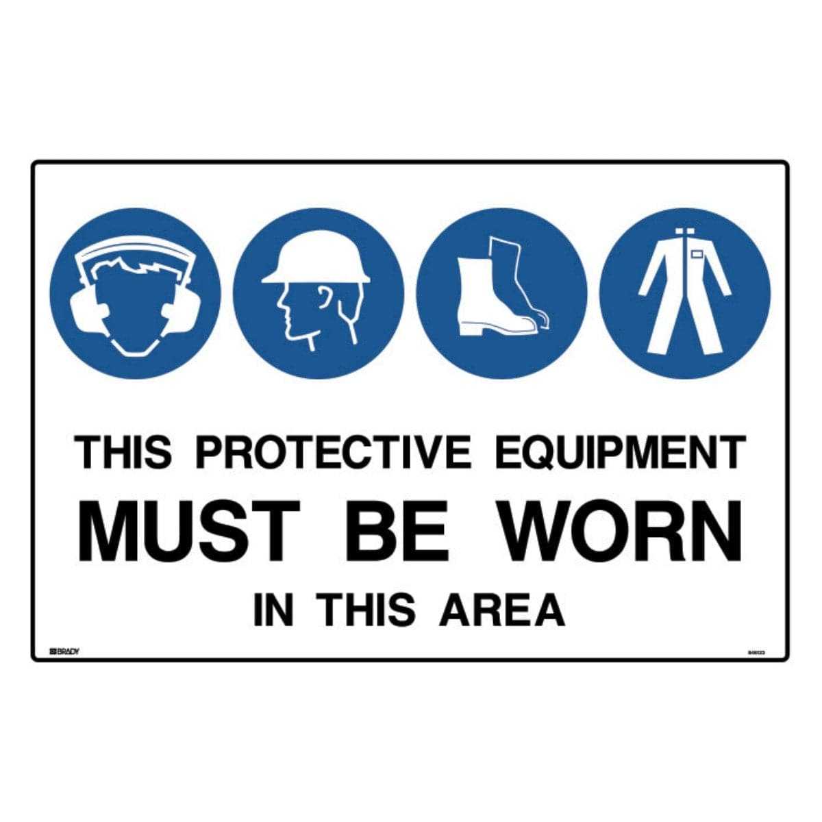Multiple Condition Safety Sign