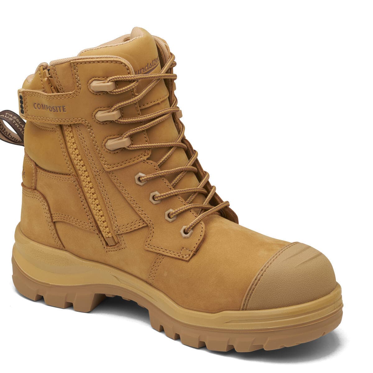 Blundstone Unisex Rotoflex Safety Boots - Wheat #8560