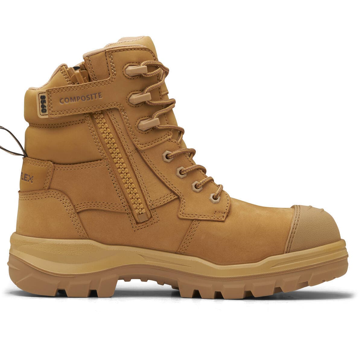 Blundstone Unisex Rotoflex Safety Boots - Wheat #8560