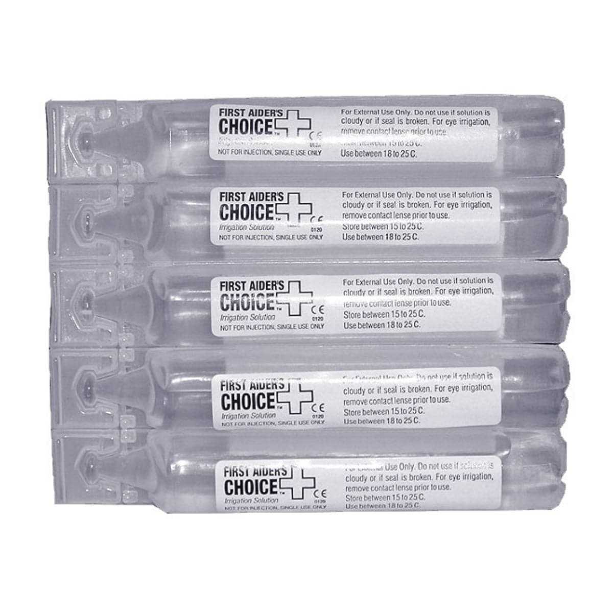 Sodium Chloride 20ml vials for site safety