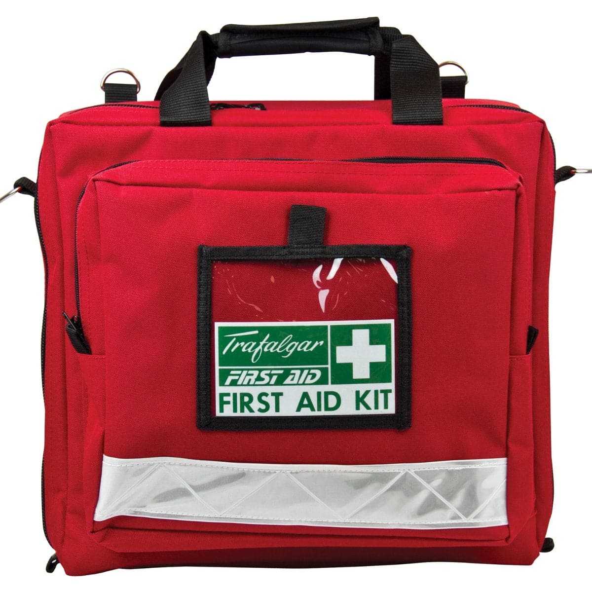 Red soft case first aid kit