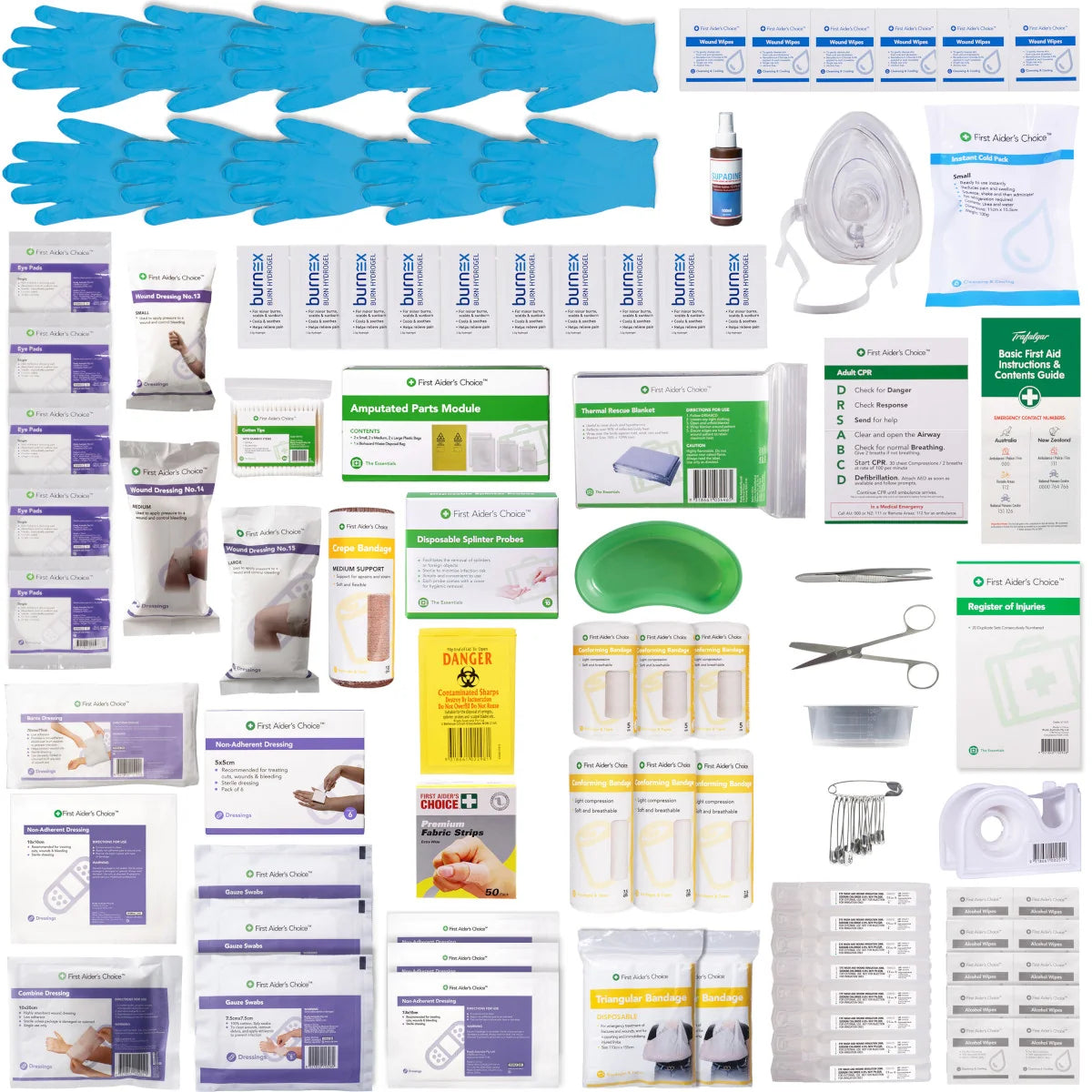 National Workplace First Aid Kits - Refill Kit (Contents Only)