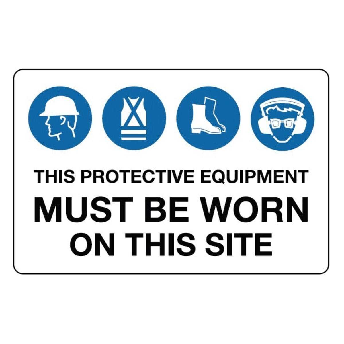 Multiple Condition Safety Sign
