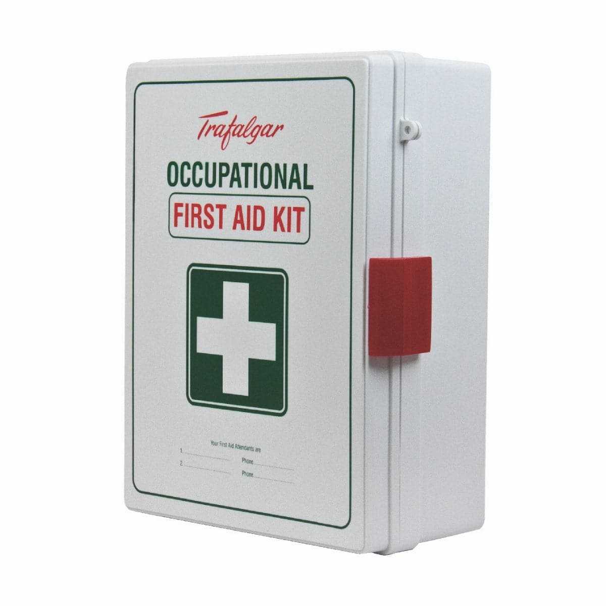 Closed Occupational First Aid Kit in plastic case