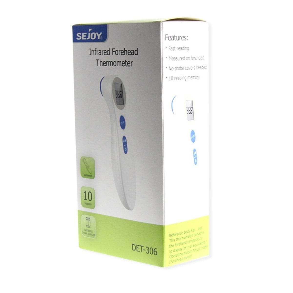 Infrared Forehead Thermometer packaging