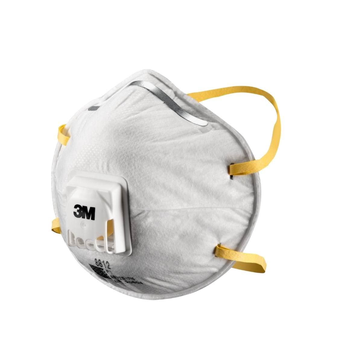 Cupped respirator side view