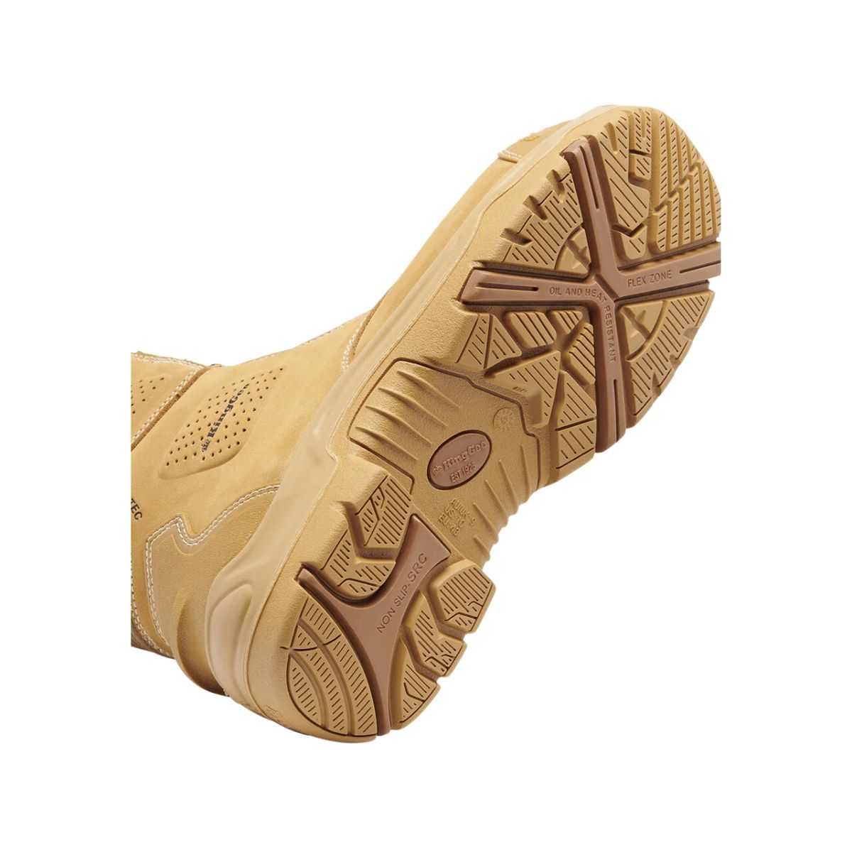 KingGee Pro 9 boot wheat worn by user