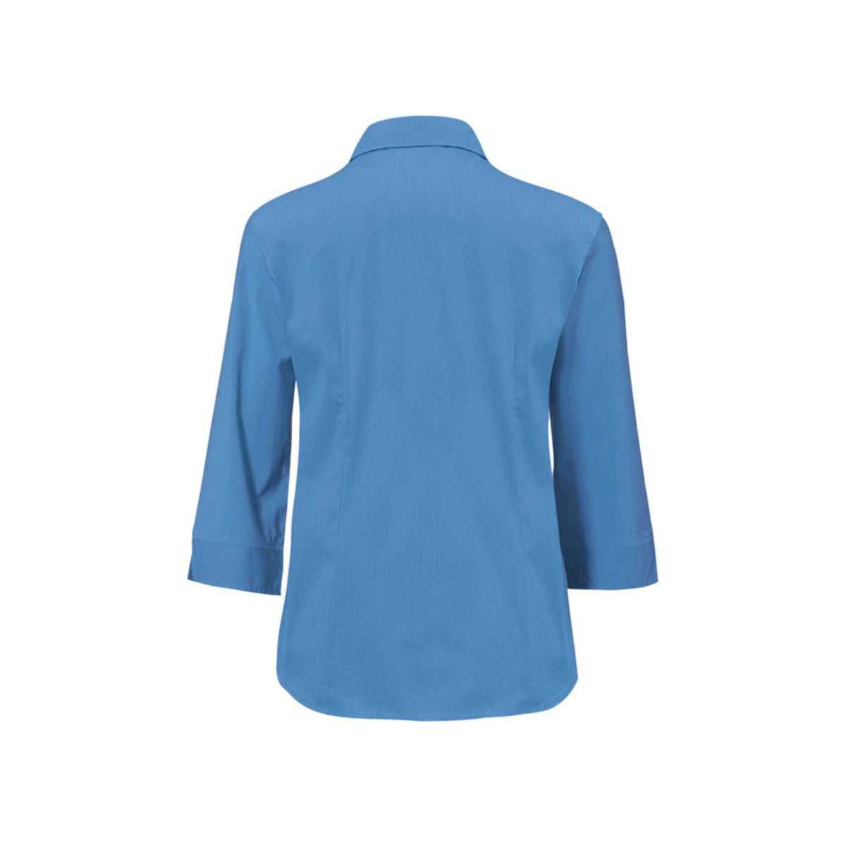 Biz Corporates Metro 3/4 sleeve shirt LB7300 close up logo placement