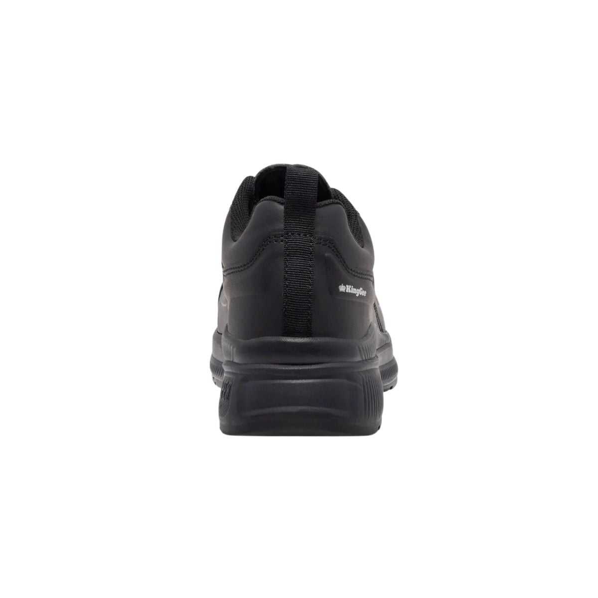 KingGee Hypertec leather boot leather detail