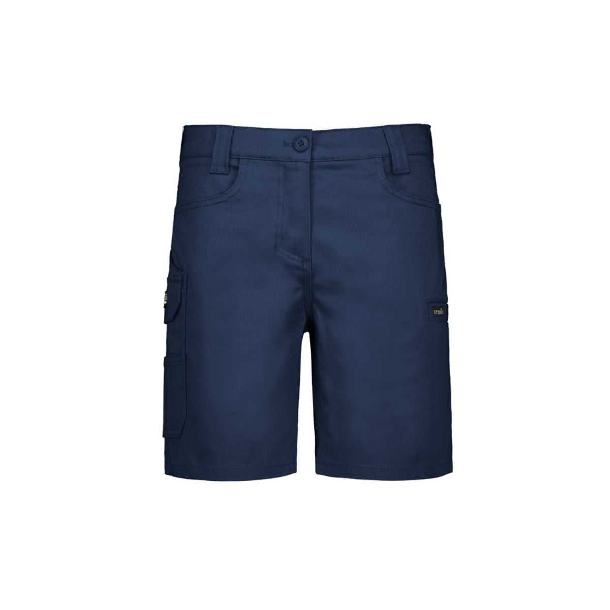 Syzmik women's cargo shorts worn by user