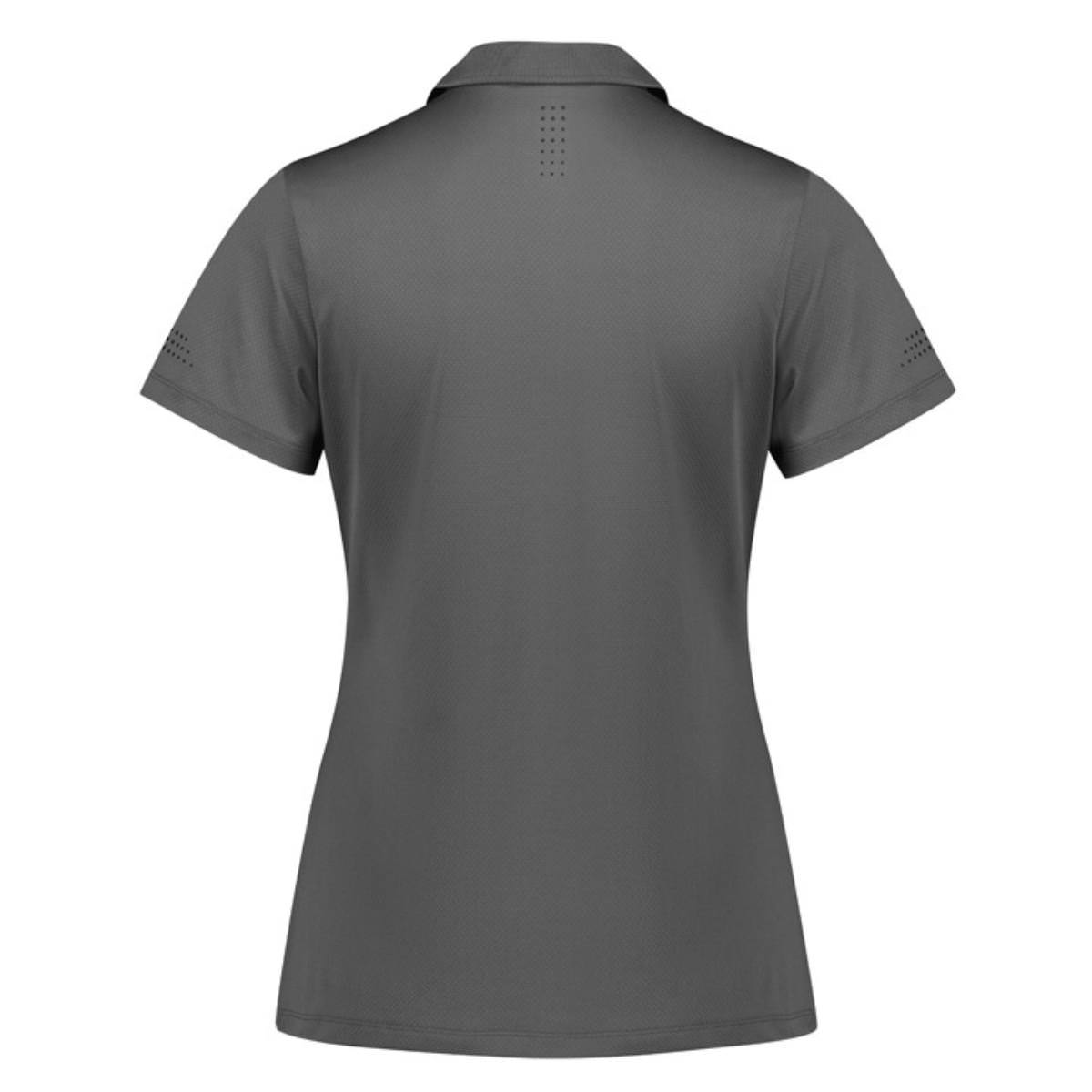 Women's Balance Polo Shirt Back Grey