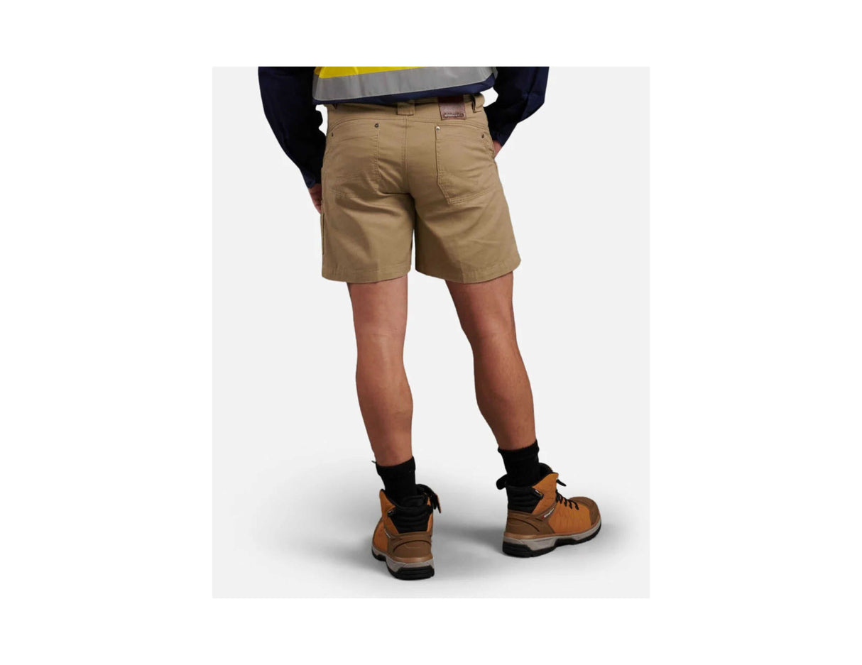 KingGee Tradies shorts worn by model front