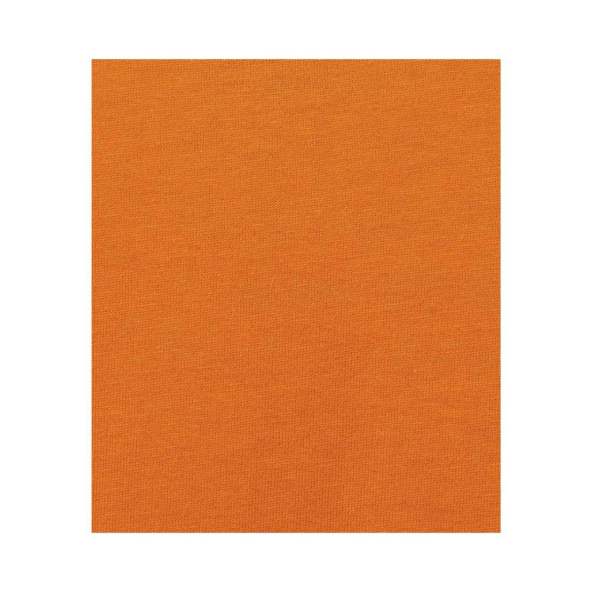 JB's Hi Vis Long Sleeve Cotton Polo 6CPHL in Orange/Navy, additional view