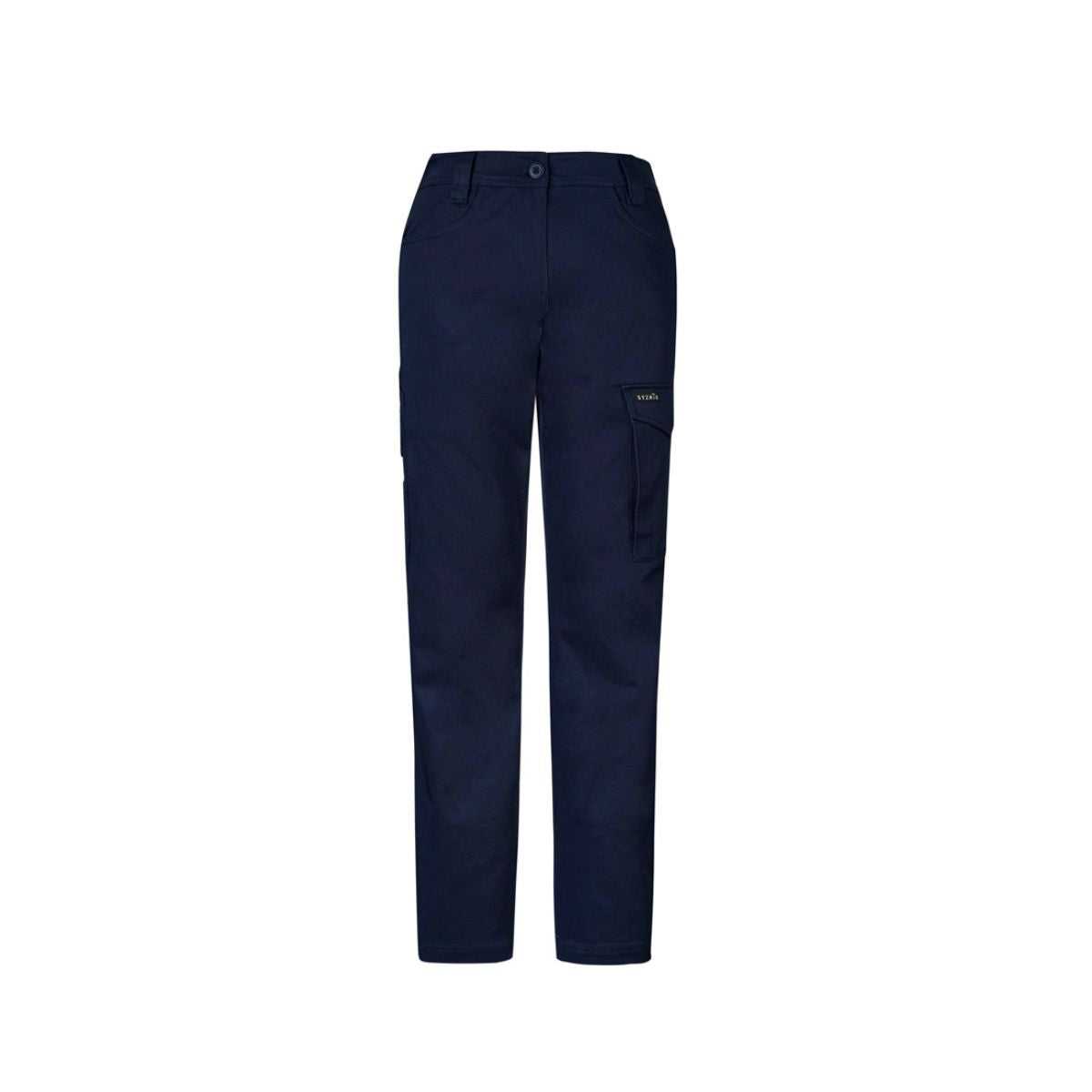 Syzmik women's cargo pant fabric close-up