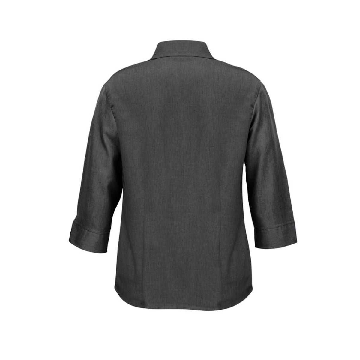 Biz Collection Womens Oasis 3/4 Sleeve Shirt LB3600 in Charcoal, additional view