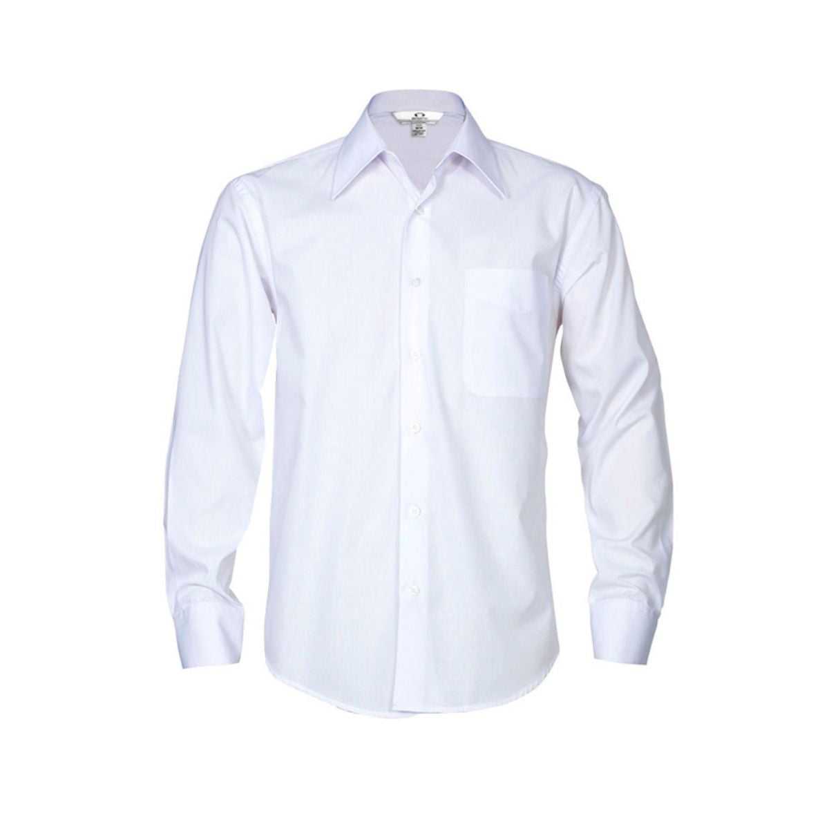 Biz Corporates Metro shirt SH714 close up logo placement