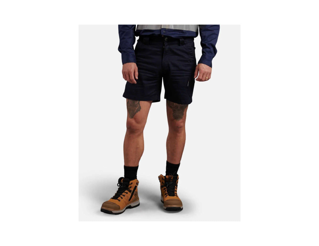 KingGee Tradies shorts worn by model back