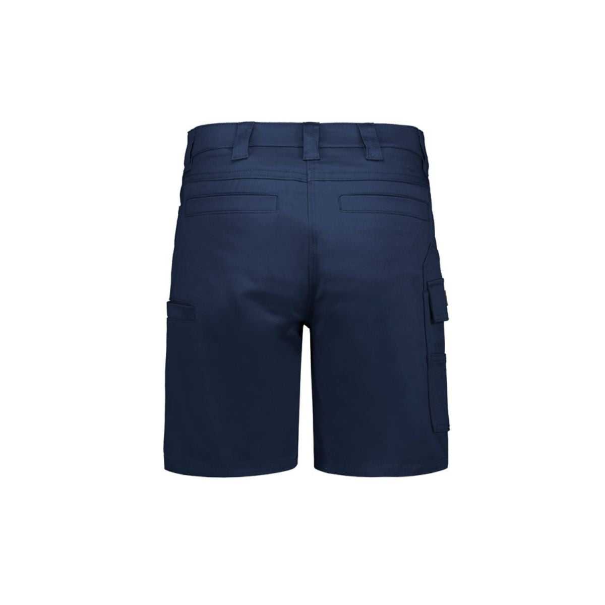 Syzmik women's cargo shorts fabric close-up