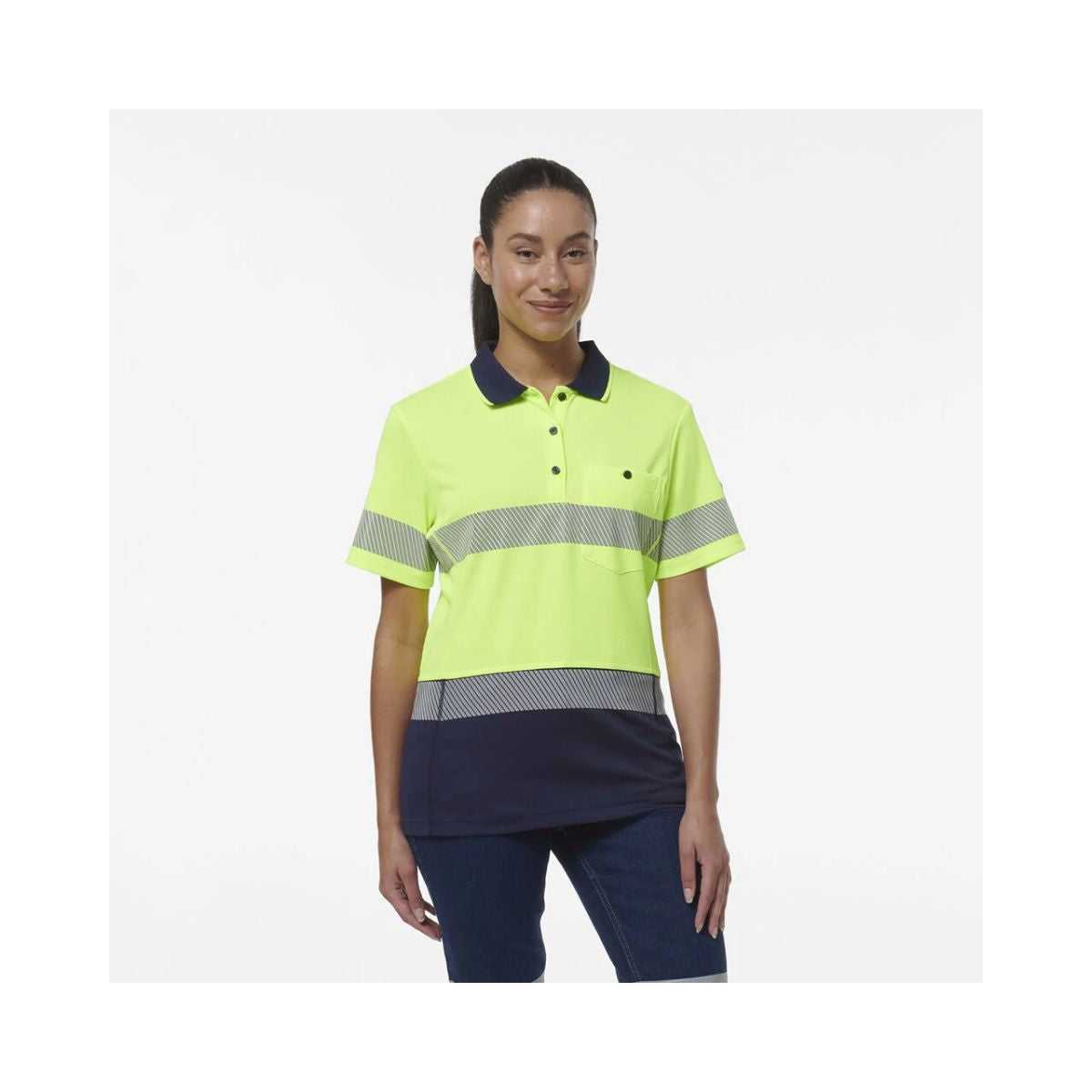 KingGee women's Workcool SS polo K44224 sizing chart