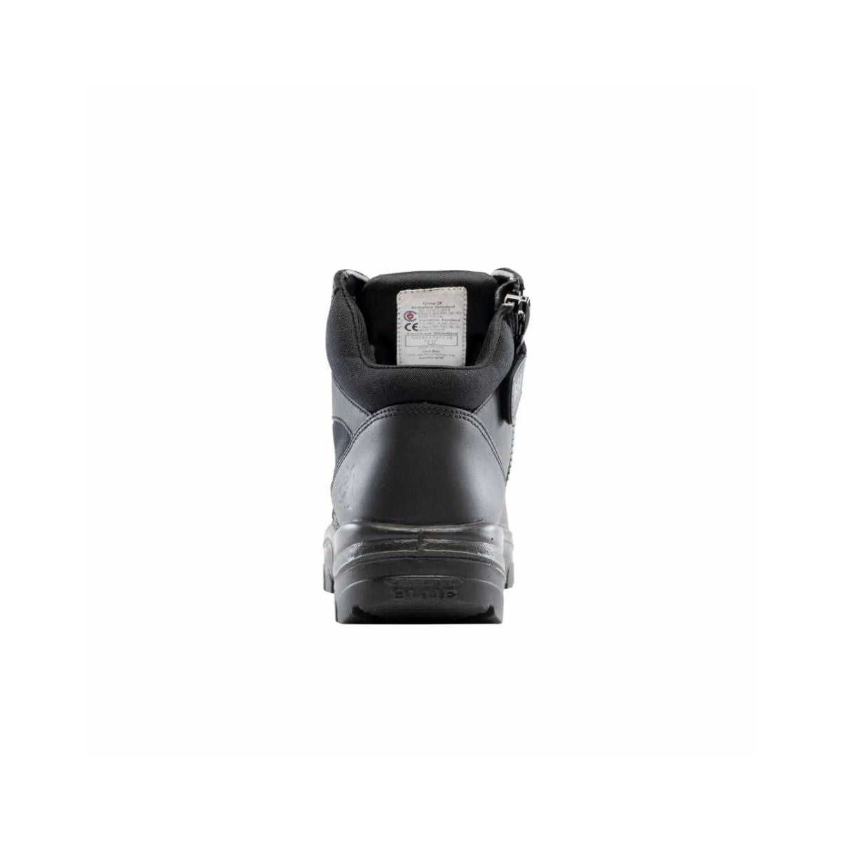 Steel Blue Parkes zip scuff safety boot top view
