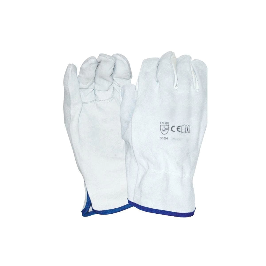Driver Rigger Glove Cow Split AS202DC (Pack of 12)