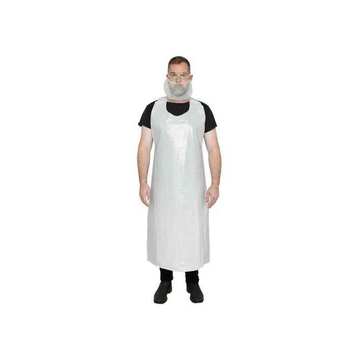 Disposable Polythene Apron ASDPEA front view