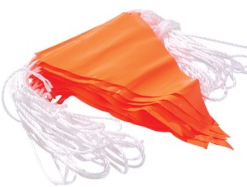 Maxisafe - Orange Bunting Flag Line