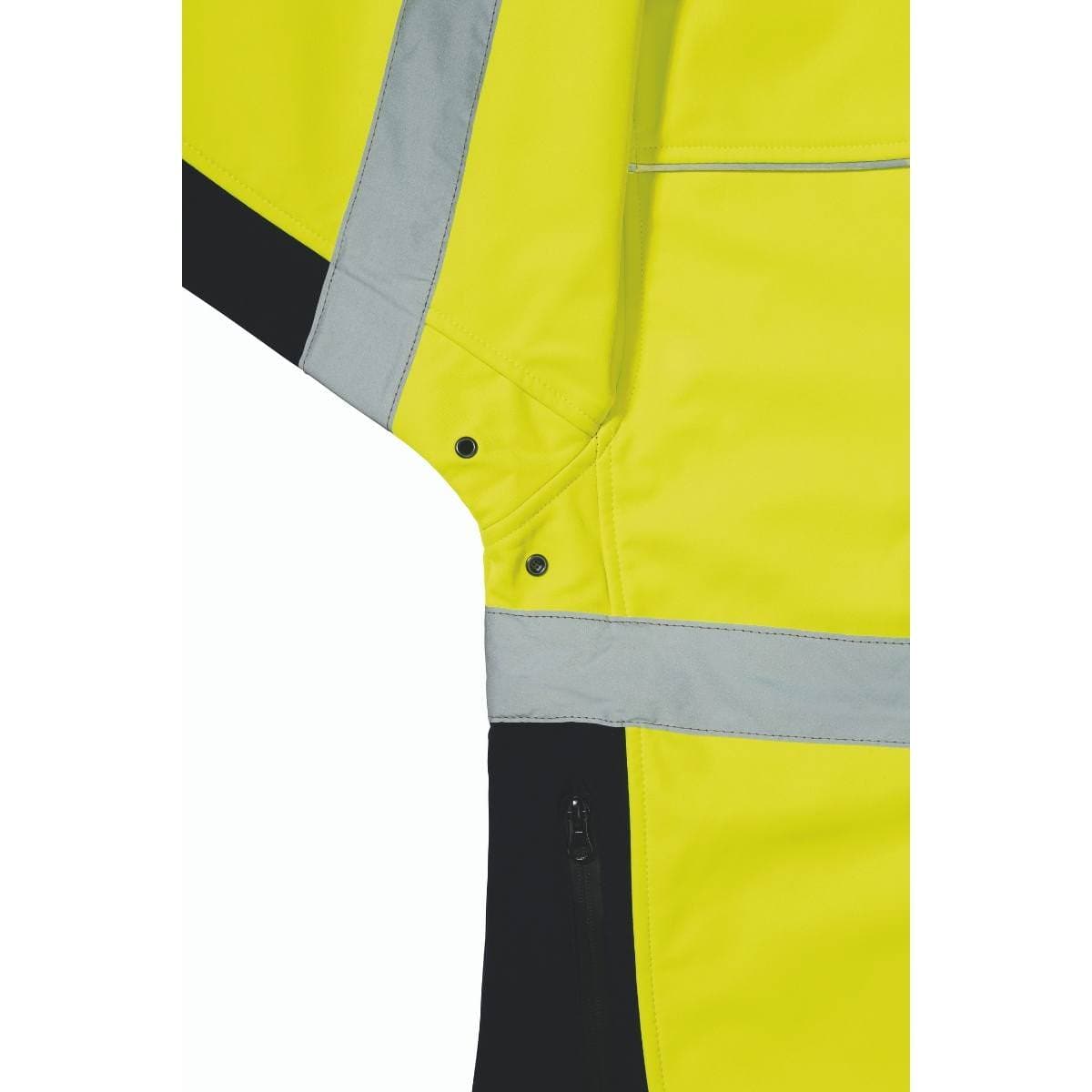 Bisley Taped Hi Vis Soft Shell Jacket BJ6059T
