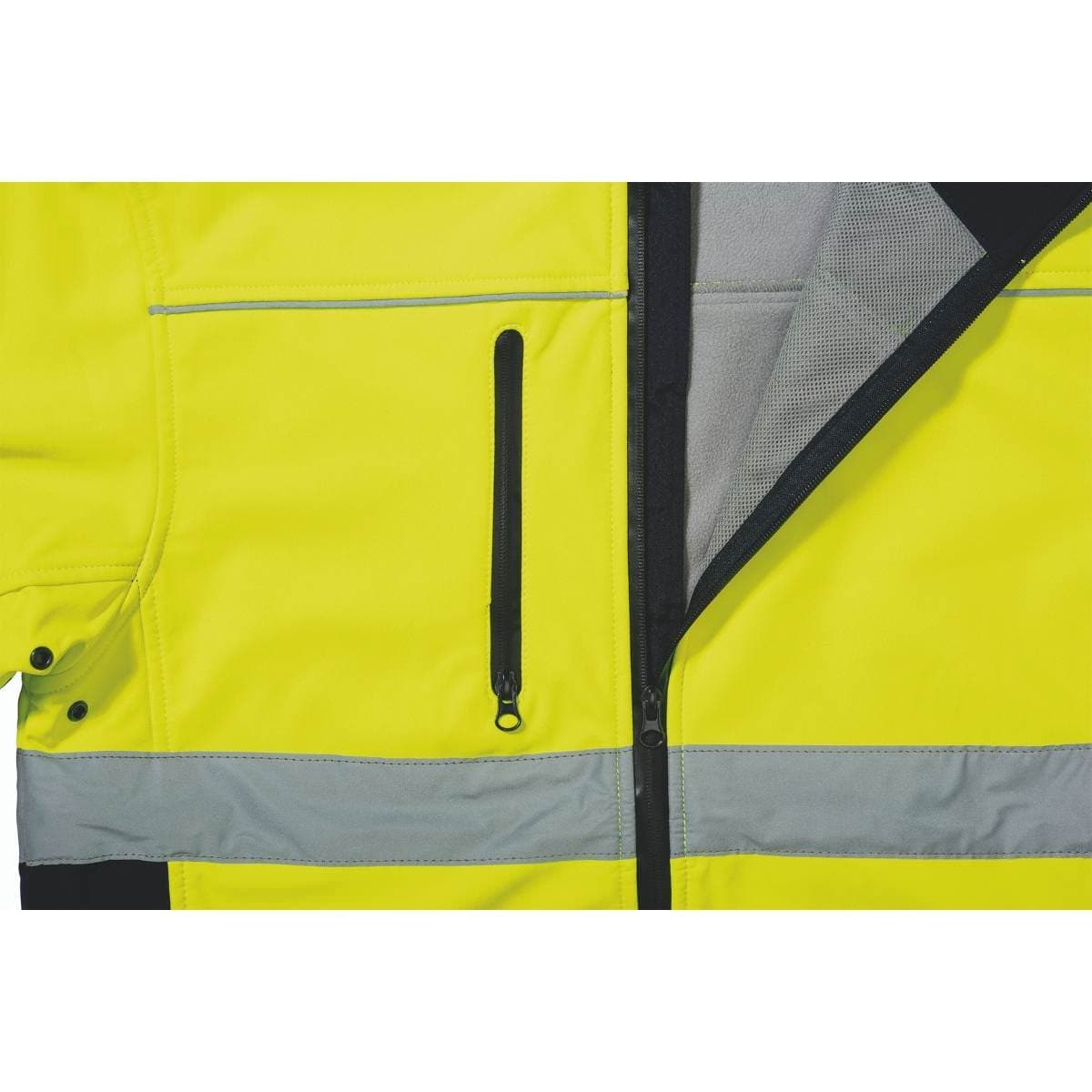 Bisley Taped Hi Vis Soft Shell Jacket BJ6059T