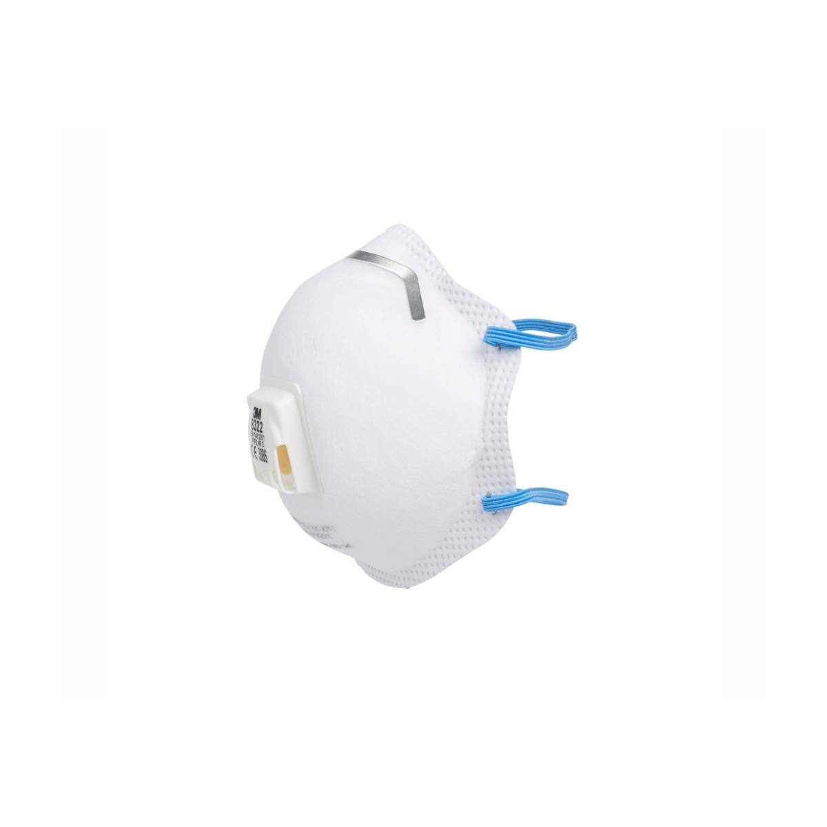 3M Cupped Respirator 8322