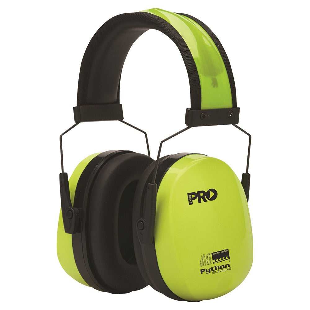Python Slimline earmuffs Class 5 -31dB