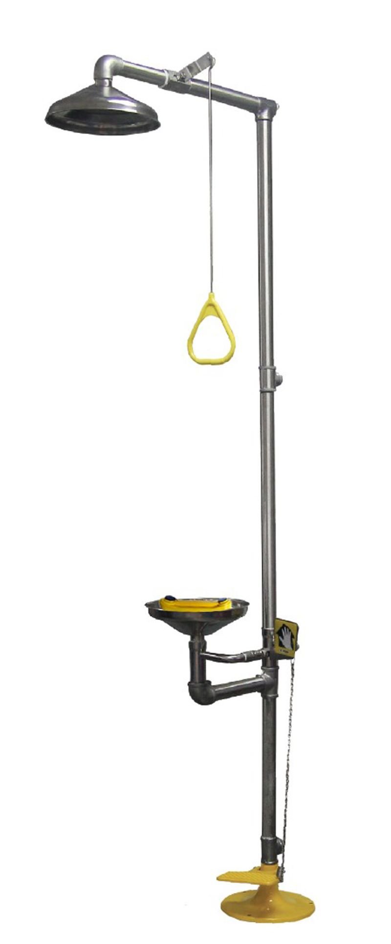 Maxisafe - Stainless Steel Safety Shower & Eyewash
