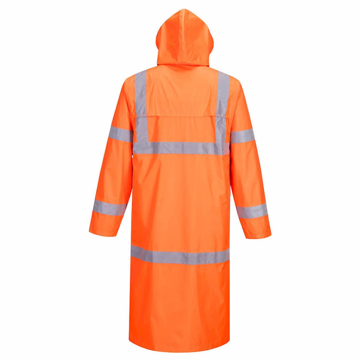 Portwest Hi-Vis Coat Orange Back