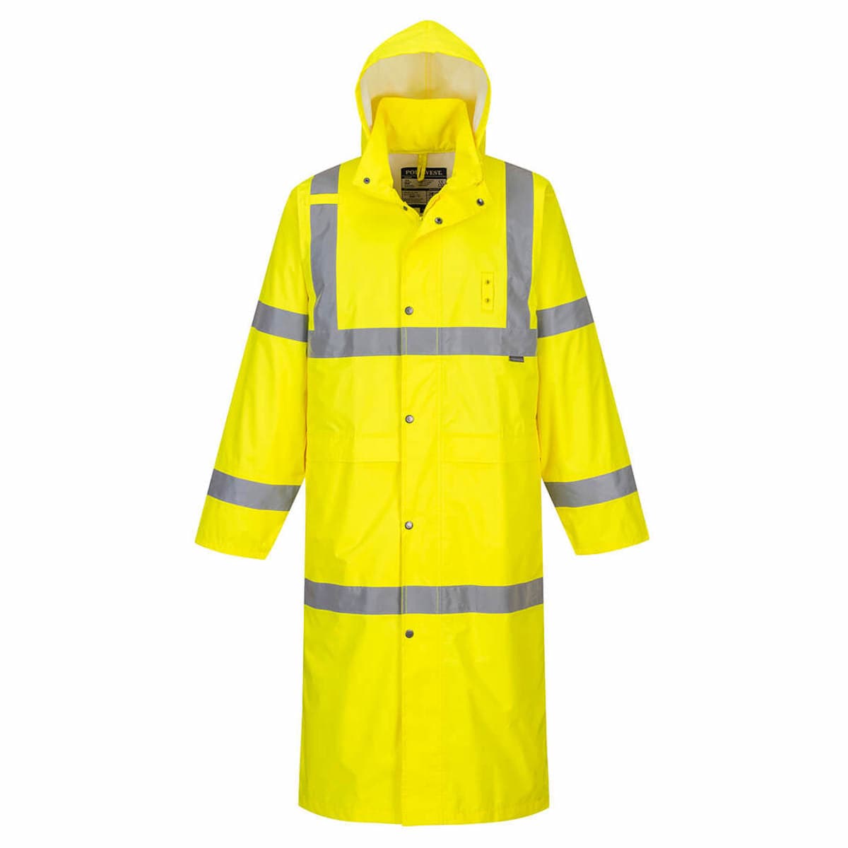 Portwest Hi-Vis Coat Yellow