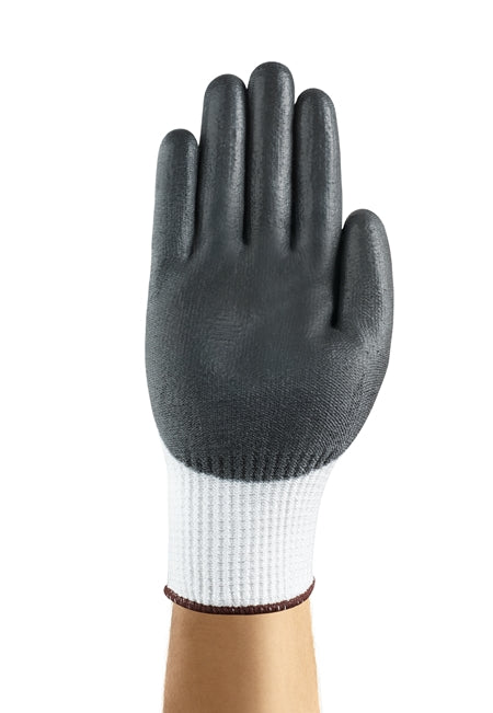 Ansell HyFlex Cut Resistant 11-735 gloves worn by user