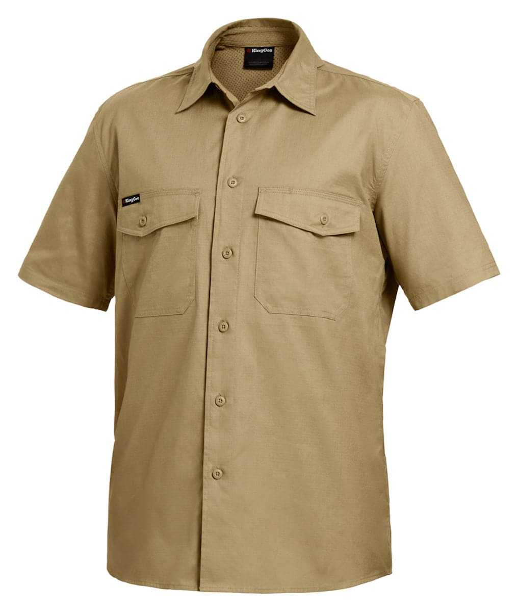 KingGee Workcool 2 Shirt S/S K14825 khaki