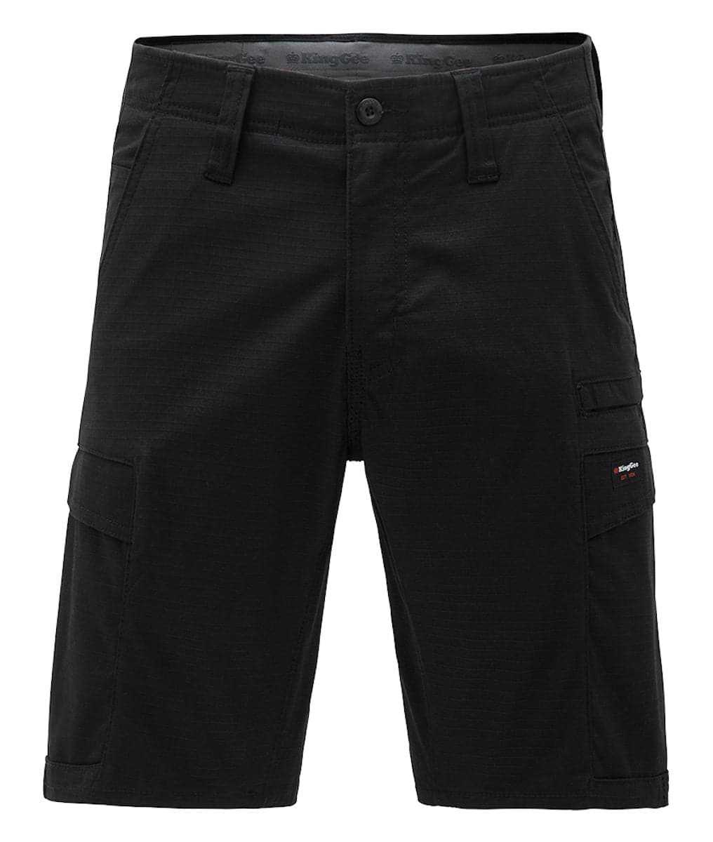 KingGee Workcool Pro Shorts front view black