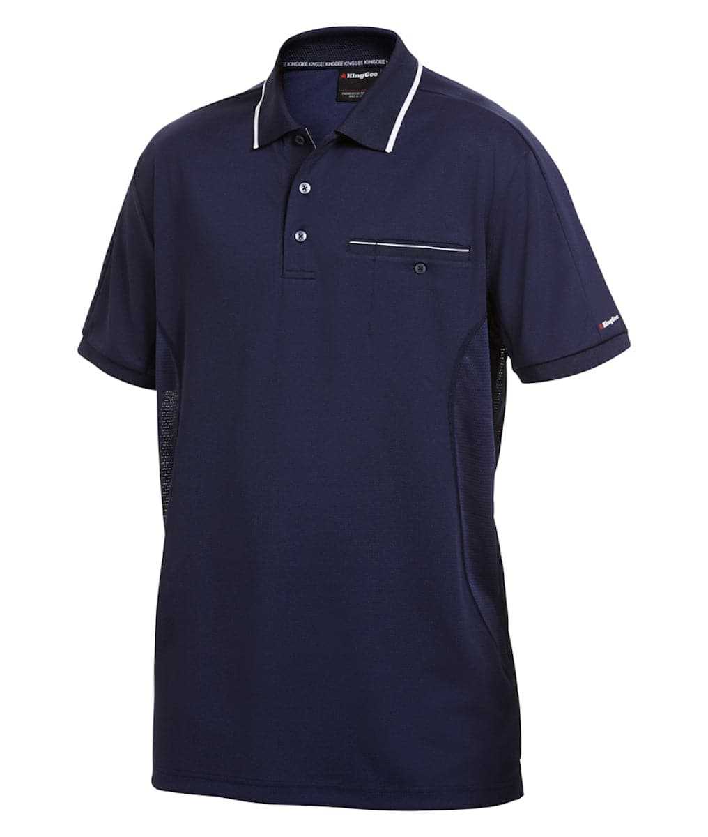 KingGee Workcool Polo Shirt Front