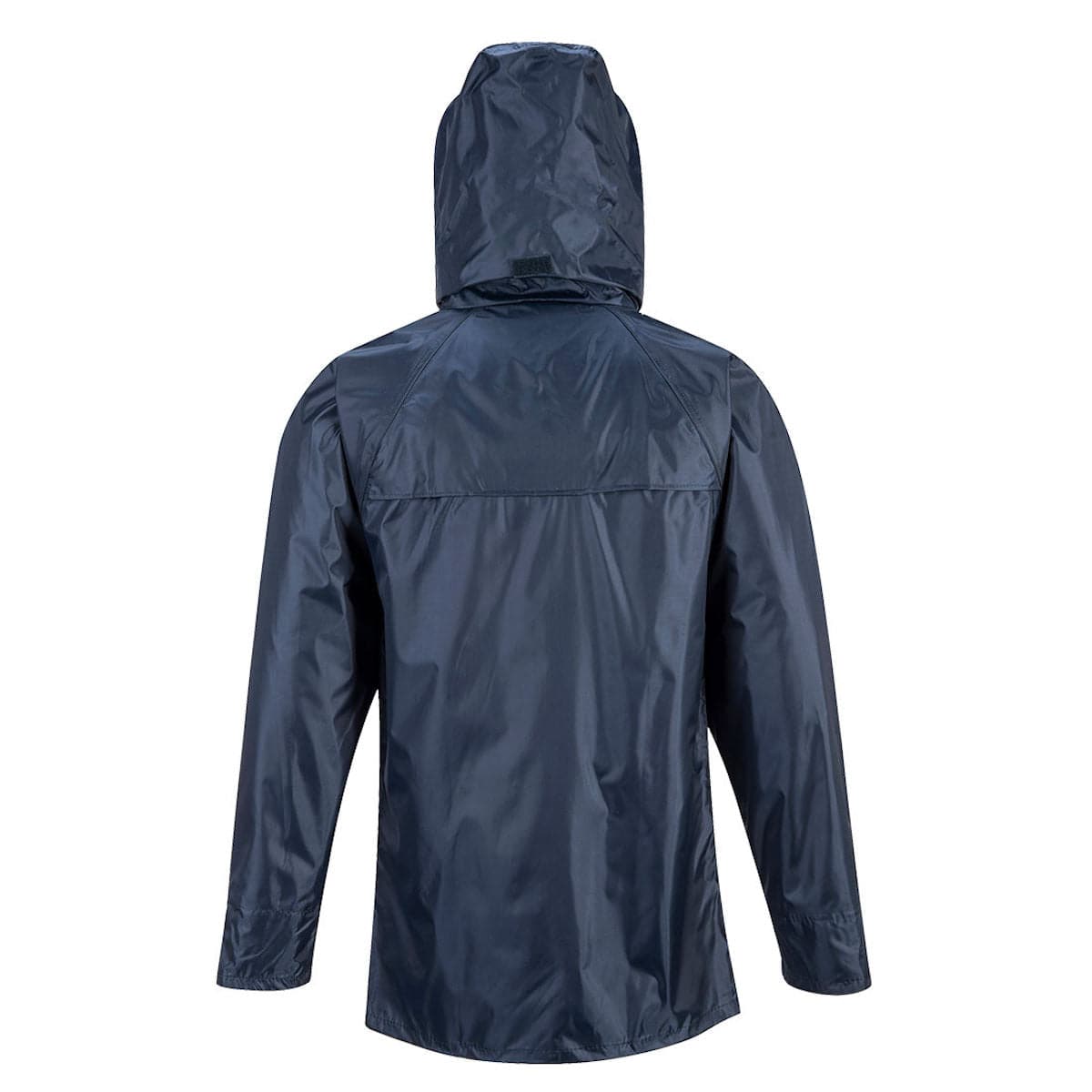 Back view of Portwest Classic Rain Jacket S440 in navy