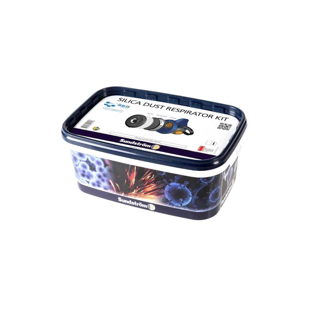 Sundström Silica Dust Respirator Kit AS100 packaging