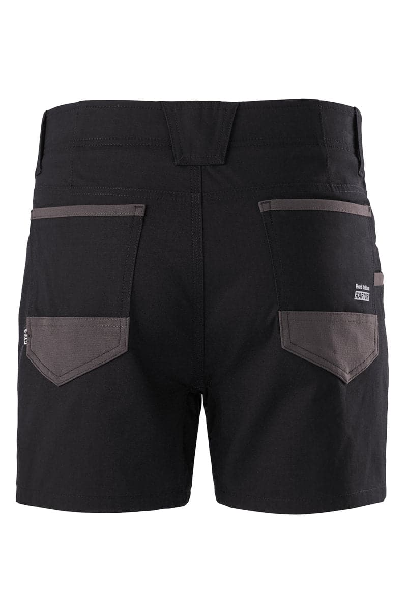 Hard Yakka Raptor Active Short Black Back